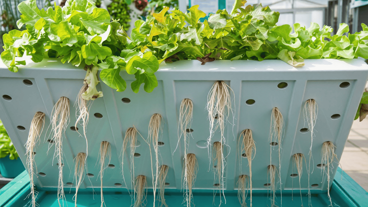 Deep water culture aquaponic growing raft