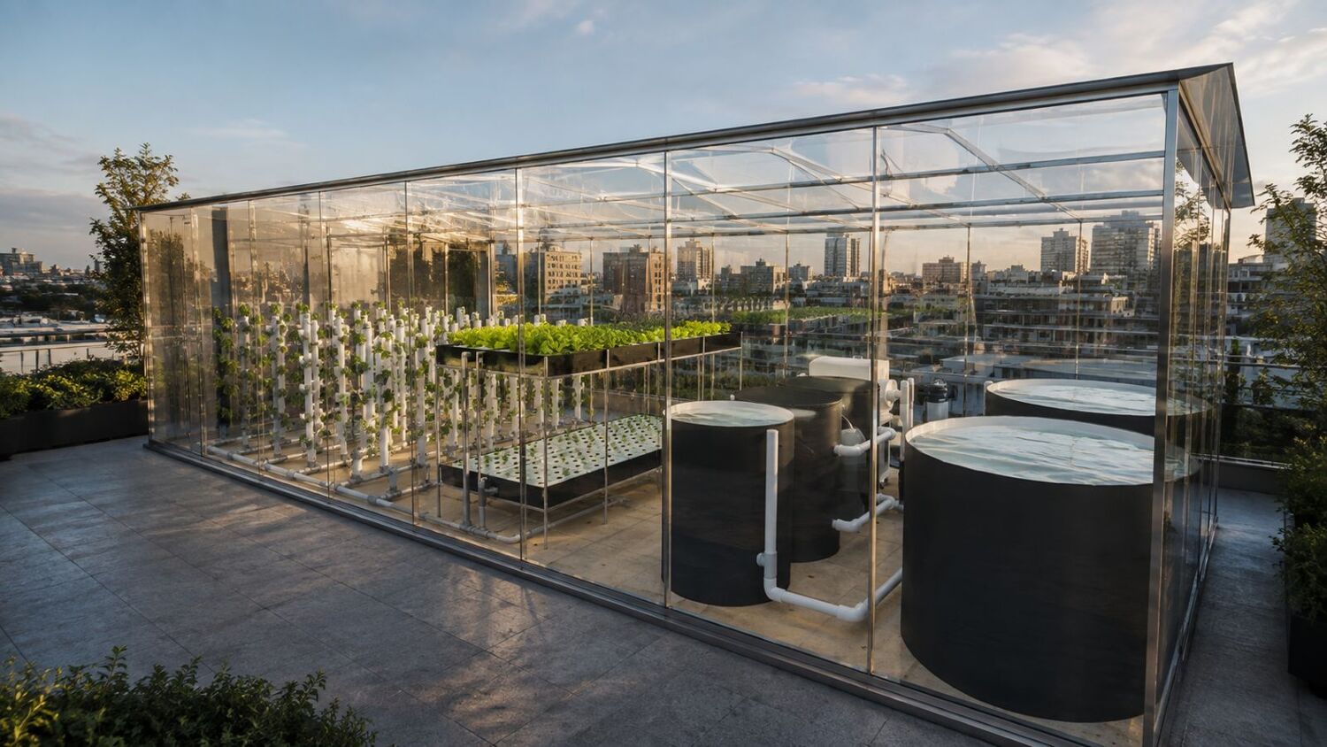 AQUAAMORI Glasshouse