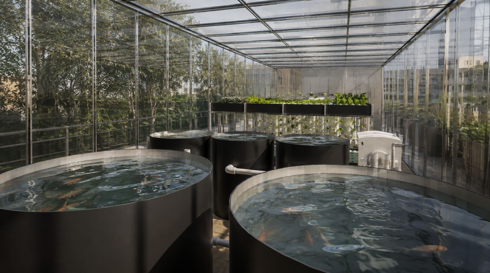 Aquaamori Premium Aquaponics Dome